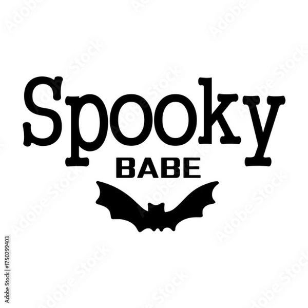 Obraz Spooky Babe svg 