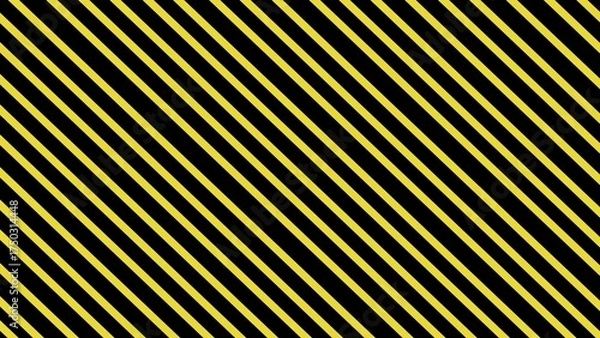 Fototapeta Black background with yellow stripes, simple pattern, minimal design