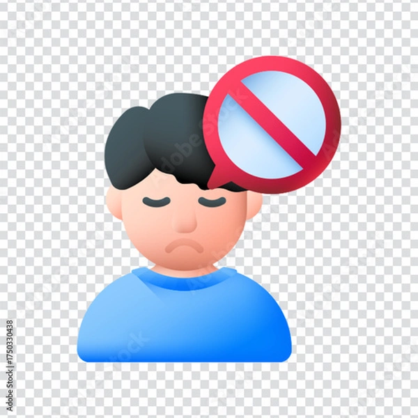 Fototapeta Self Esteem Icon