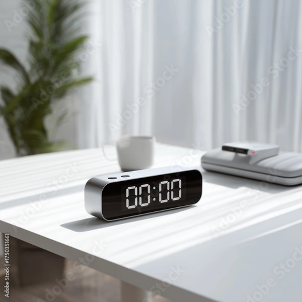 Obraz smart desk clock 