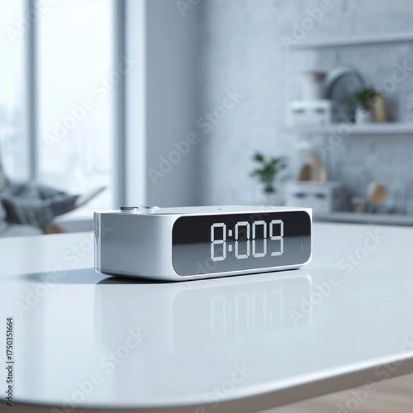 Obraz smart desk clock 