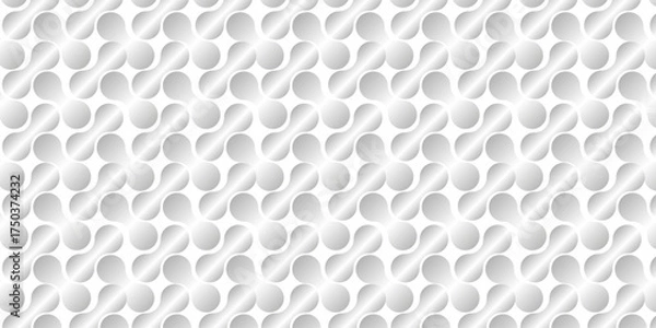 Fototapeta Abstract gradient background with metabol connected liquid molecules. Set of bright abstract patterns from connected dots, metabol. Isolated vector illustration. 