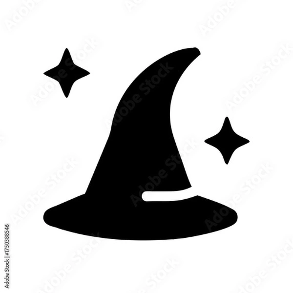 Obraz A lone majestic wolf stands alert in a snowy forest during a winter storm its breath visible in the frigid air embodying resilience and wild beauty