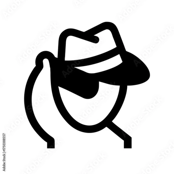 Obraz A solitary weathered ancient gnarled and majestic oak tree stands tall on a vast empty and desolate plain under a dramatic cloudy and overcast sky