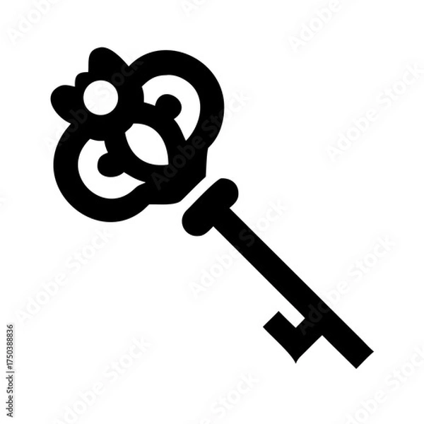 Obraz A single black cat with piercing green eyes gazes intently forward its sleek fur absorbing all light in a dramatic and mysterious portrait