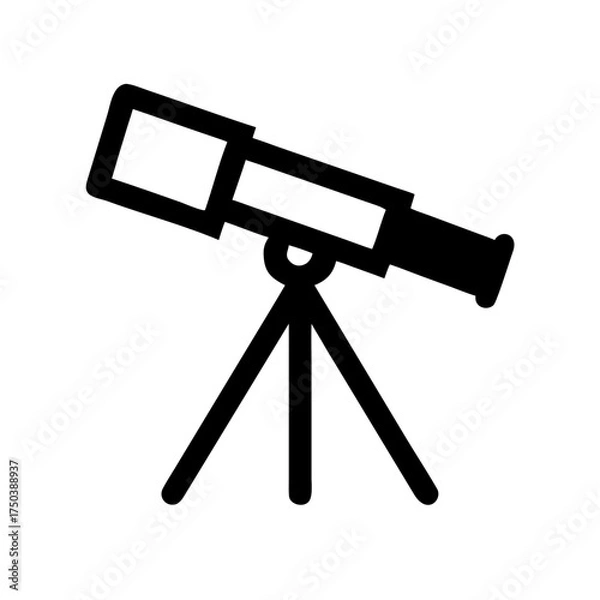 Obraz A close up shot of a black cat with bright green eyes looking intently at the camera in a dark environment with soft lighting