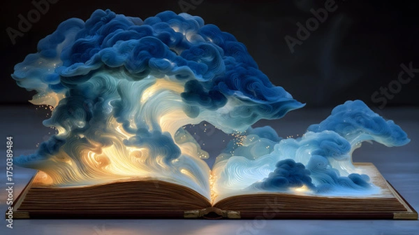 Obraz Sui-Tang Dynasties: Three Teachings Fusion - Taoism: Five Sacred Mountains Map, Mountain Energy Symbols, Golden Earth Veins, Earth Core Crystal, China Topographic Map
