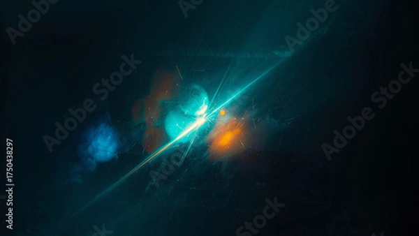 Obraz abstract blue background