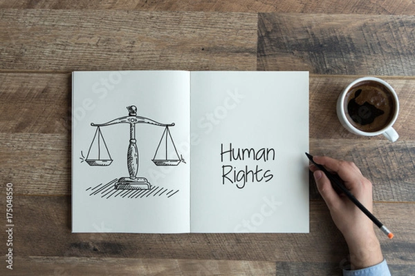 Obraz HUMAN RIGHTS CONCEPT