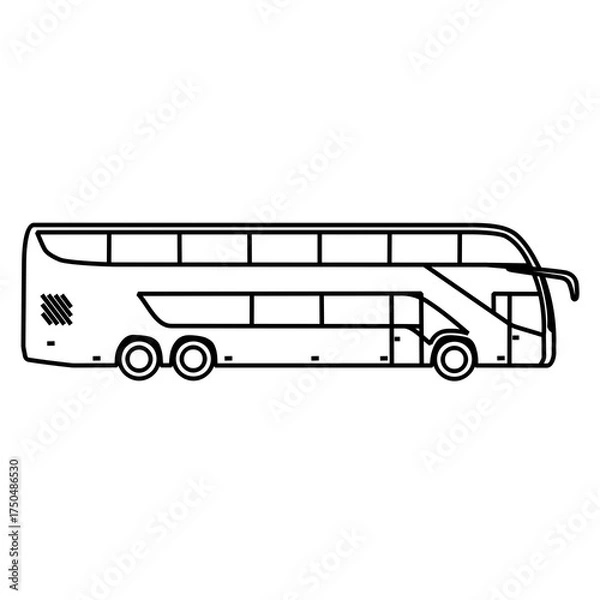 Obraz Double-decker bus