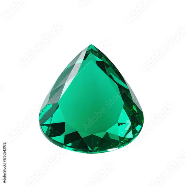 Fototapeta diamond on white background