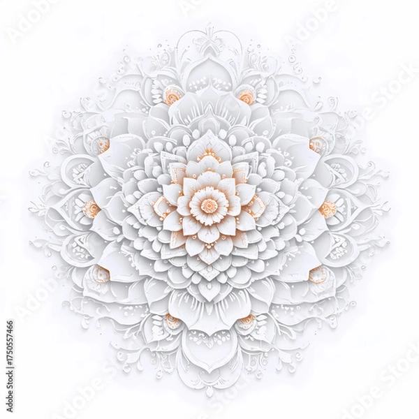 Fototapeta abstract floral background