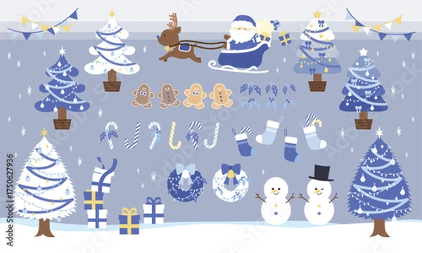 Obraz 青いクリスマス