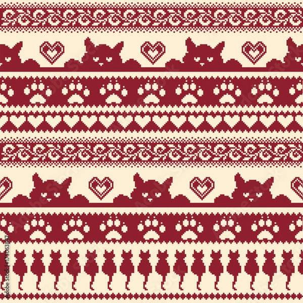 Fototapeta ネコのノルデックボーダー