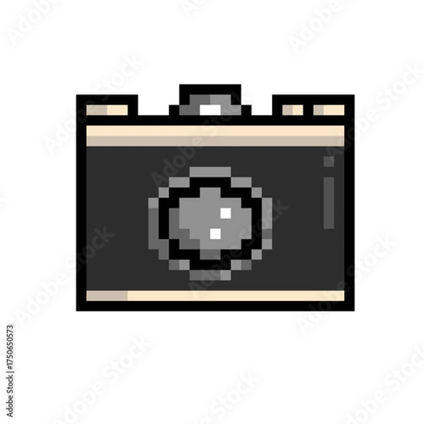 Fototapeta カメラのドット絵