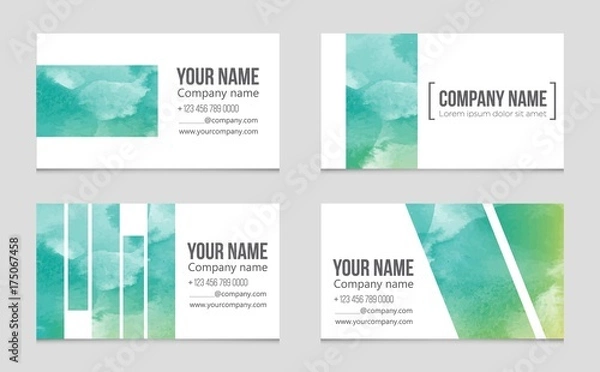 Fototapeta Abstract vector layout background set. For art template design, list, front page, mockup brochure theme style, banner, idea, cover, booklet, print, flyer, book, blank, card, ad, sign, sheet, a4