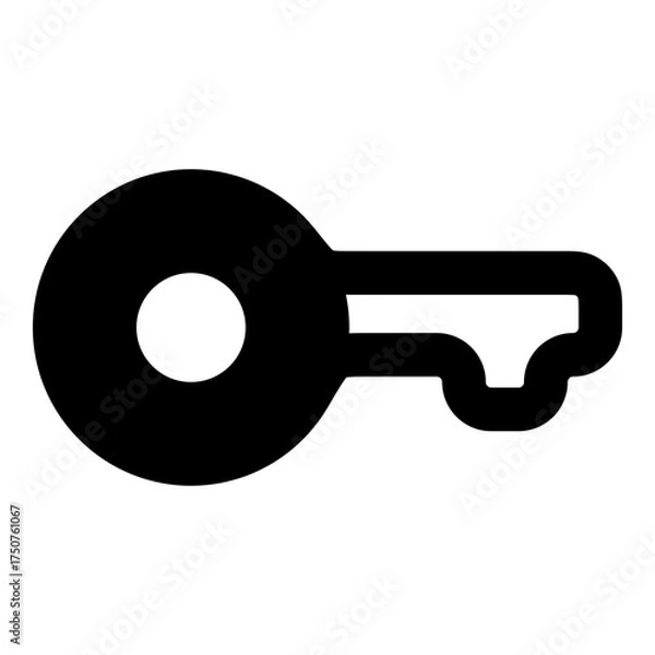 Fototapeta Key Access Security