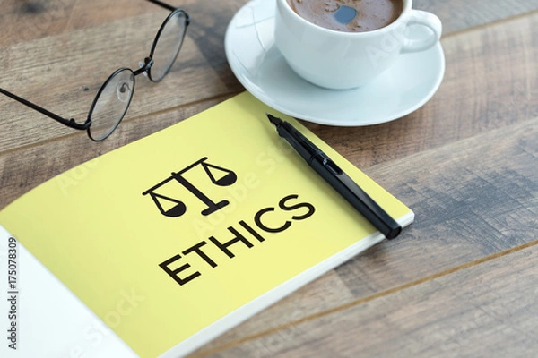 Fototapeta ETHICS CONCEPT