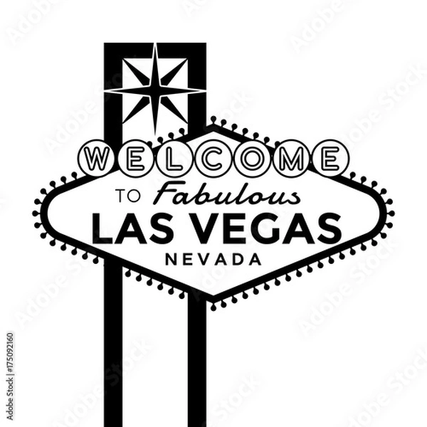 Obraz Witamy w Las Vegas Sign