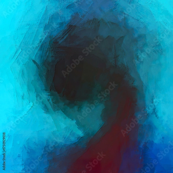Fototapeta colorful background abstract gradient blue to blue green and ash gray to maroon blended shadow abstract brush stroke effect illustration 