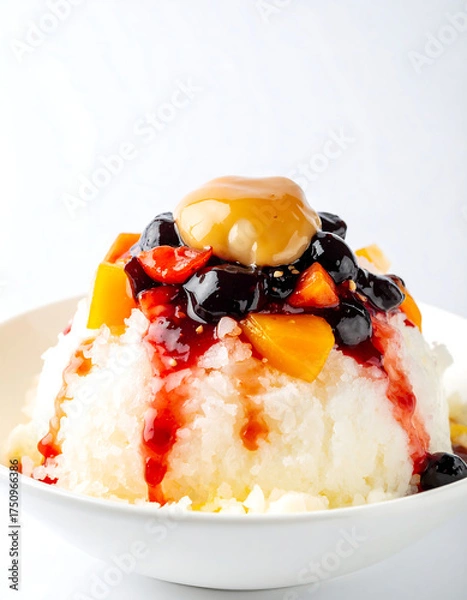 Obraz A refreshing Kakigori (shaved ice)