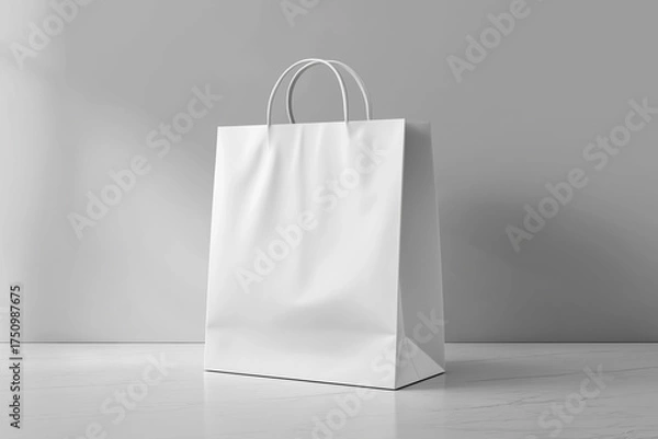 Obraz white paper bag