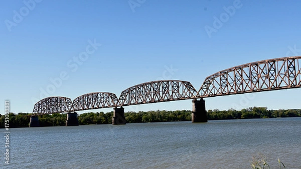 Obraz bridge over the river