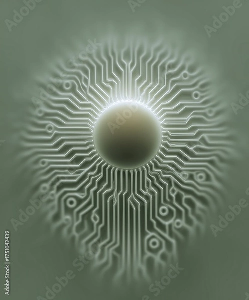 Obraz abstract fractal background