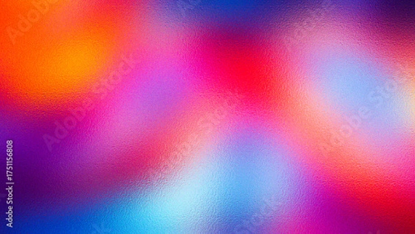 Fototapeta Abstract vibrant gradient background with a subtle textured geometric pattern and soft light effects