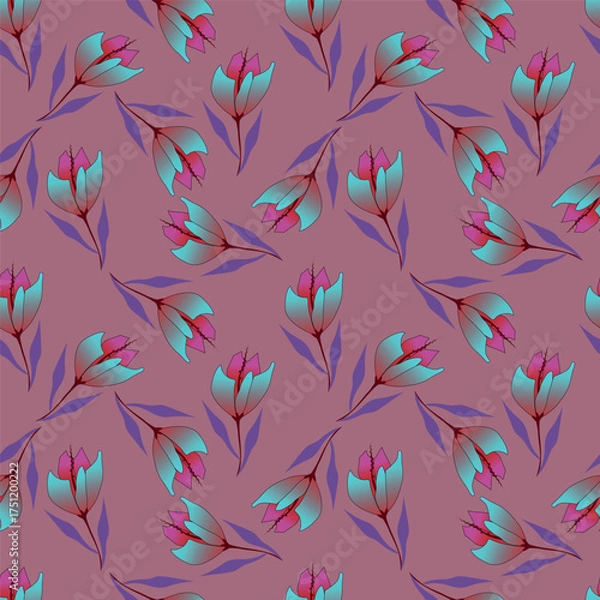 Obraz seamless floral pattern