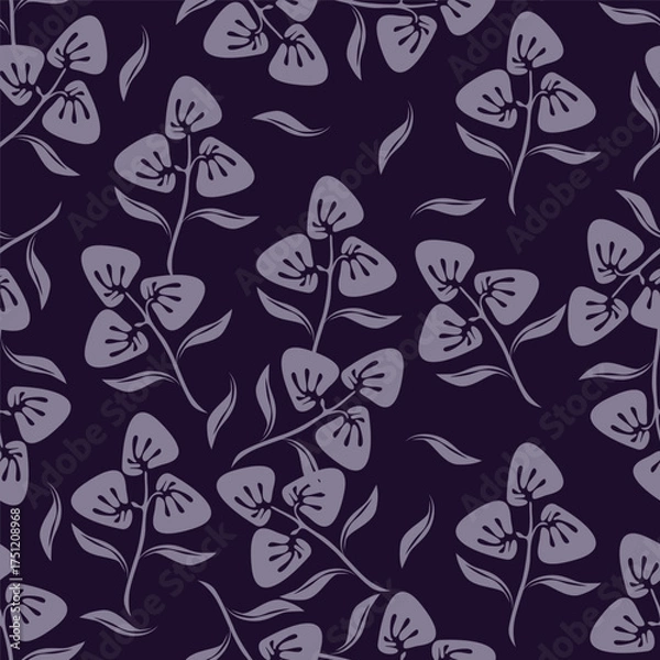Fototapeta seamless floral pattern