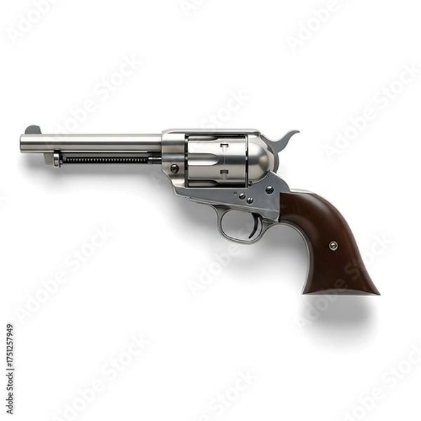 Fototapeta Classic Single Action Revolver - A Timeless Firearm of the American West.