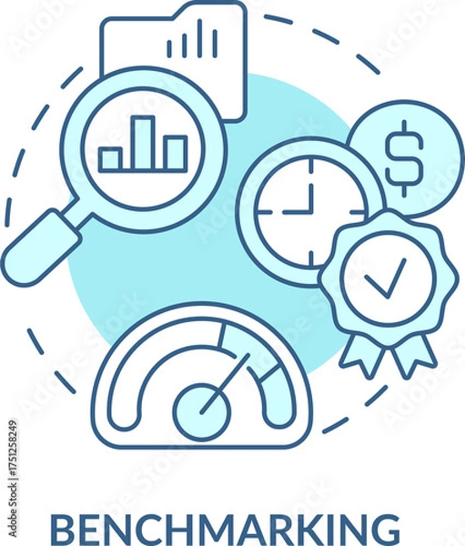 Obraz business illustrations 