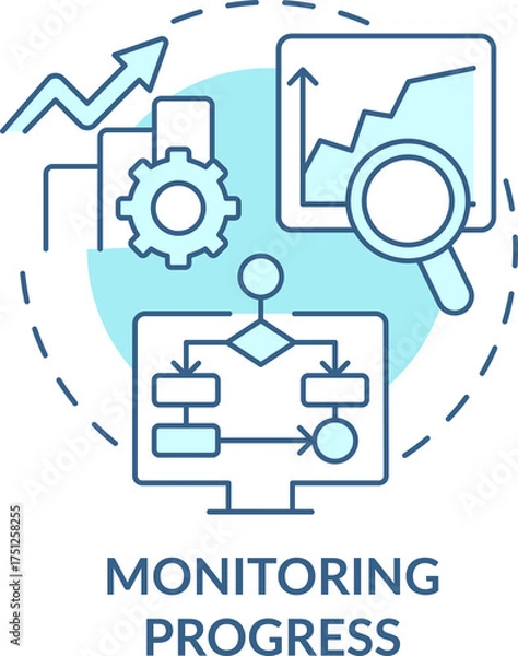 Obraz business illustrations 