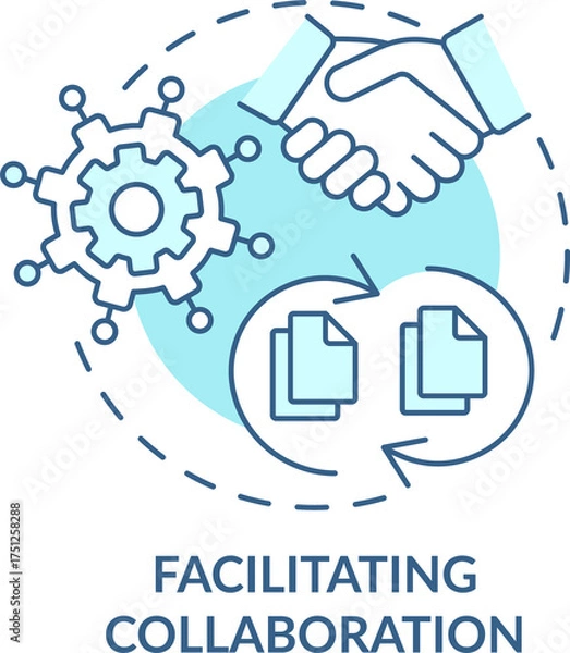 Obraz business illustrations 