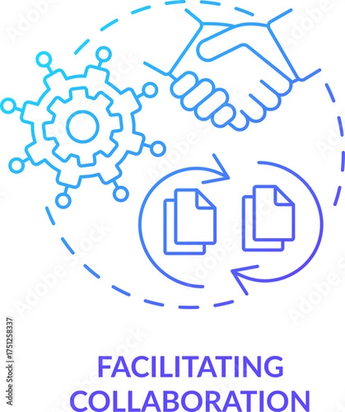 Obraz business illustrations 