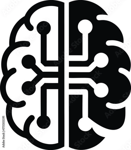 Fototapeta Wrench on abstract molecular science background vector illustration