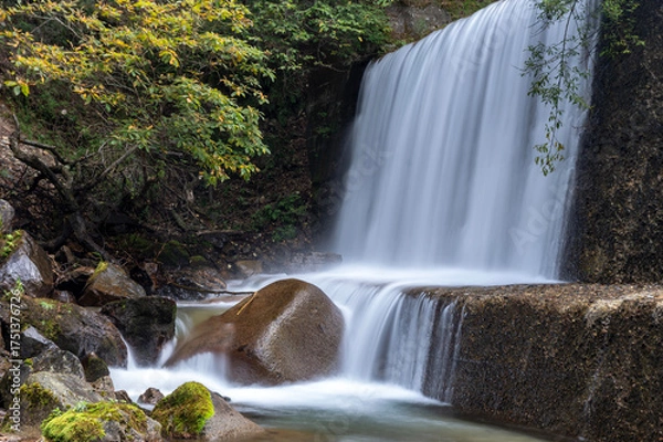 Obraz 長野県川上村 梓川の砂防堰堤