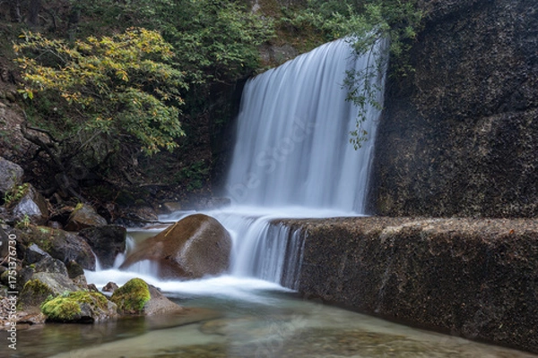 Obraz 長野県川上村 梓川の砂防堰堤