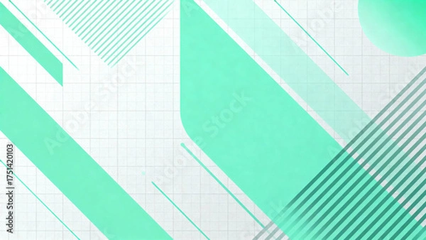 Obraz abstract geometric background