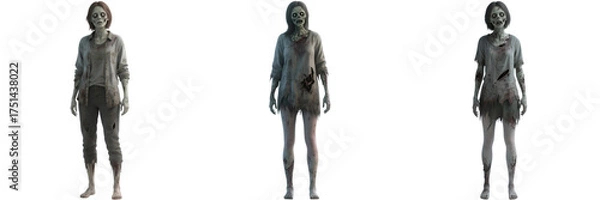 Obraz ゾンビ　モンスター　人　女