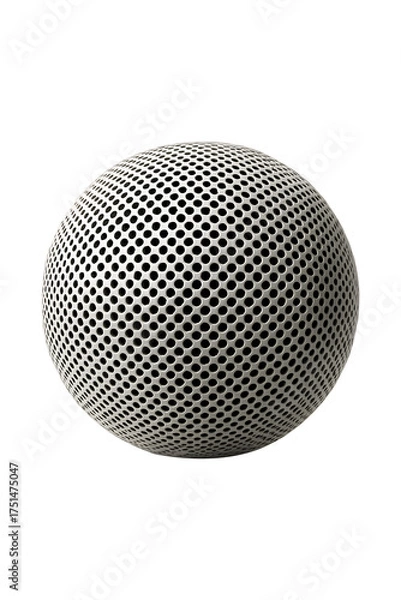 Fototapeta Halftone Sphere Design High quality Realistic image.