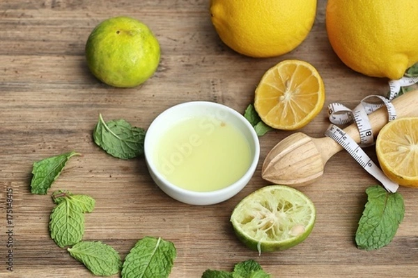 Fototapeta Lemon juice