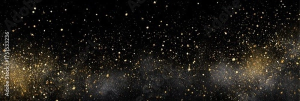 Fototapeta Abstract cosmic glitter