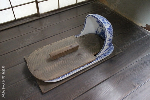 Fototapeta 広島県竹原市のレトロな古民家