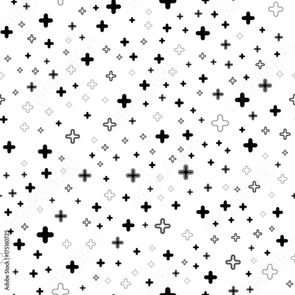 Fototapeta Memphis background with geometric elements, patterns fashion trend 80-90s. 