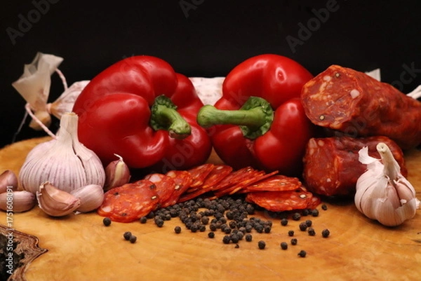 Obraz Ingredientes chorizo