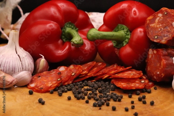 Obraz Detalle chorizo