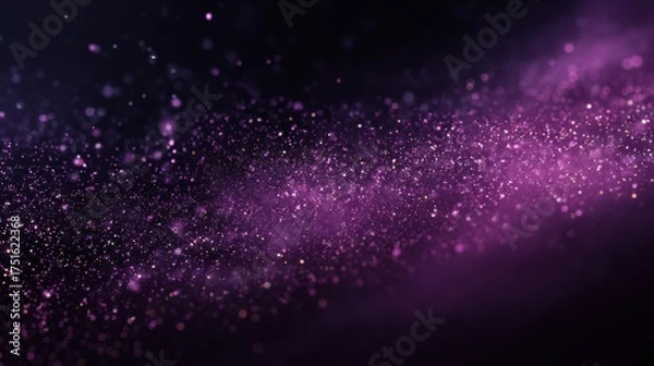 Obraz abstract purple background with particles