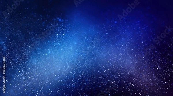 Obraz abstract blue background with particles